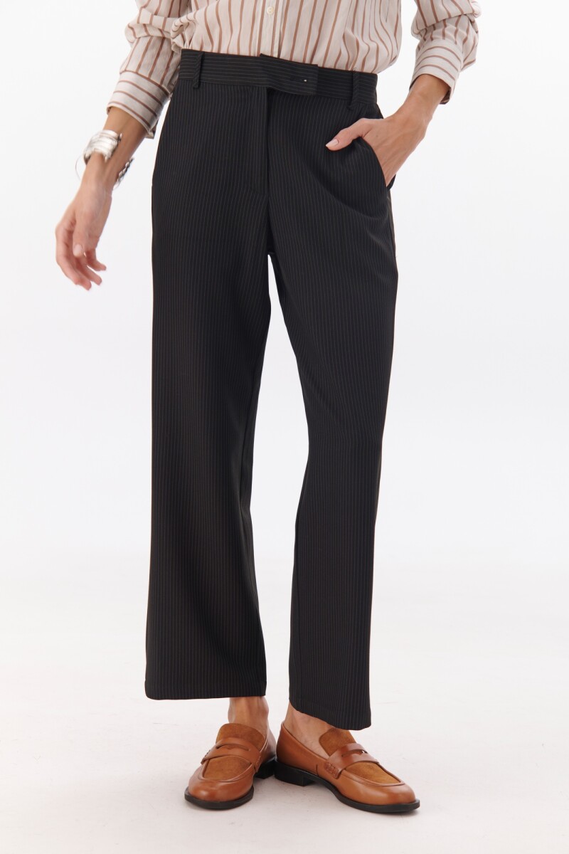 PANTALON TIZA NEGRO