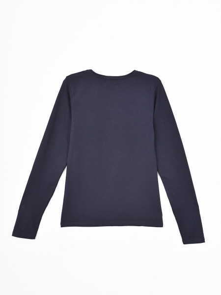 REMERA MARU AZUL OSCURO
