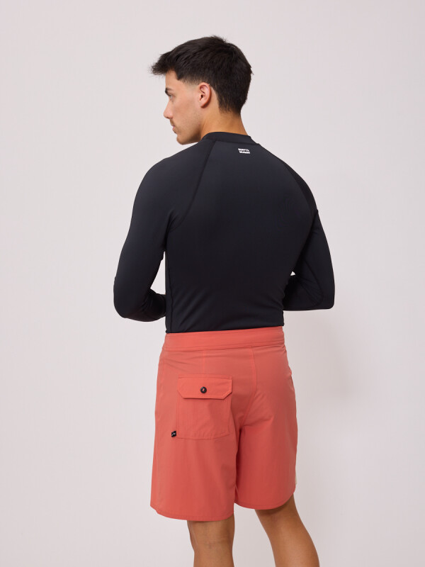 T-SHIRT TECNICA LETTIES26 RUSTY Negro