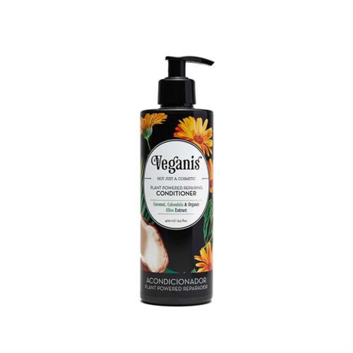 Veganis Acondicionador Plant Powered Reparador de Coco 400 ml 