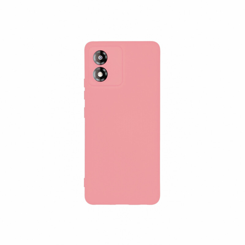Protector Motorola Moto E13 engomado color rosa Protector Motorola Moto E13 Engomado Color Rosa