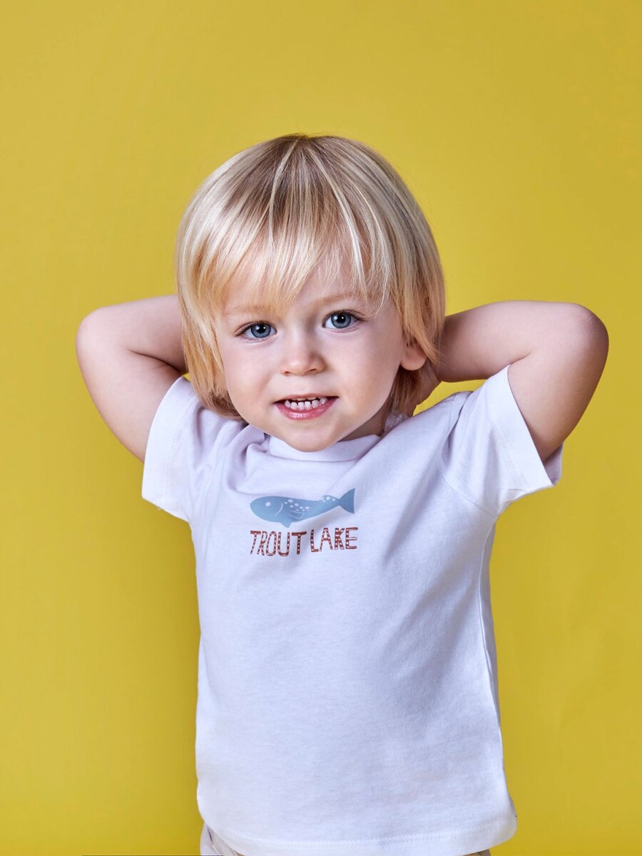 Camiseta Troute Blanco