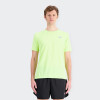 Remera New Balance Impact Run Sleeve Amarillo