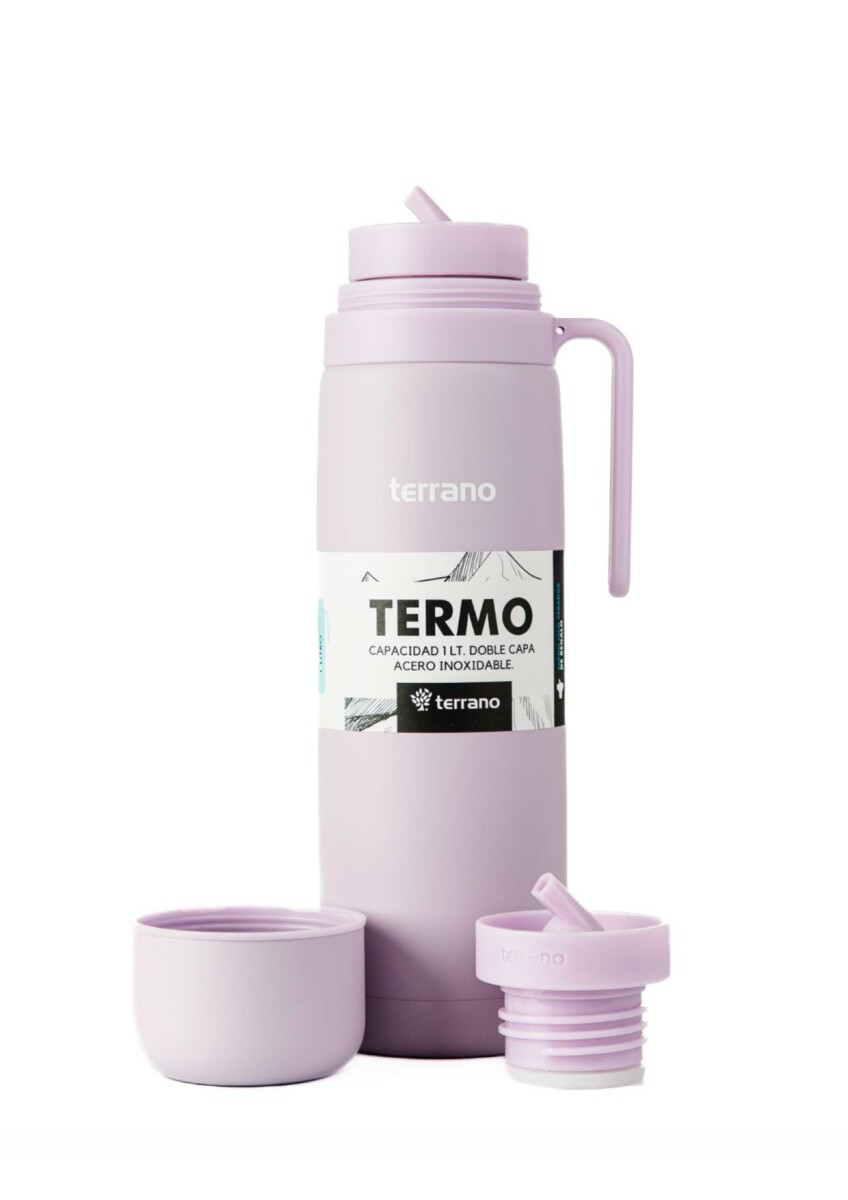 Termo con Manija Color - Lila 