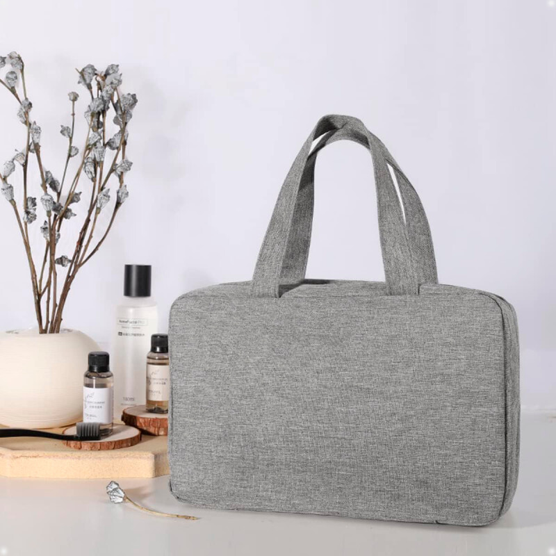 Bolso Organizador de Mano para Cosméticos Gris Bolso Organizador de Mano para Cosméticos Gris