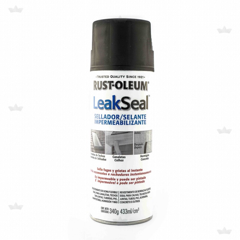 AEROSOL RUST OLEUM SELLADOR FLEX CAUCHO NEGRO- 340GRS N/A