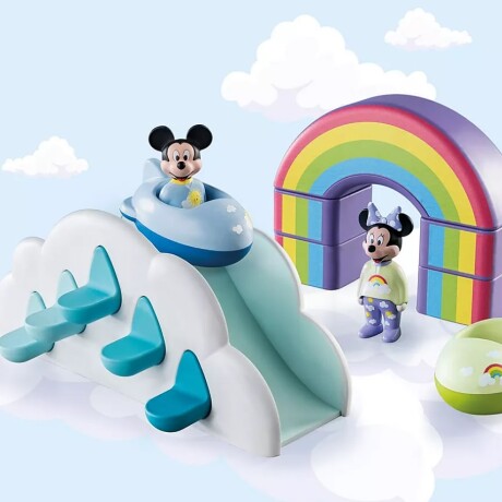 Juego Playmobil Mickey y Minnie Casa en las Nubes 1.2.3 001