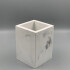 Portalapices de cerámica Marble