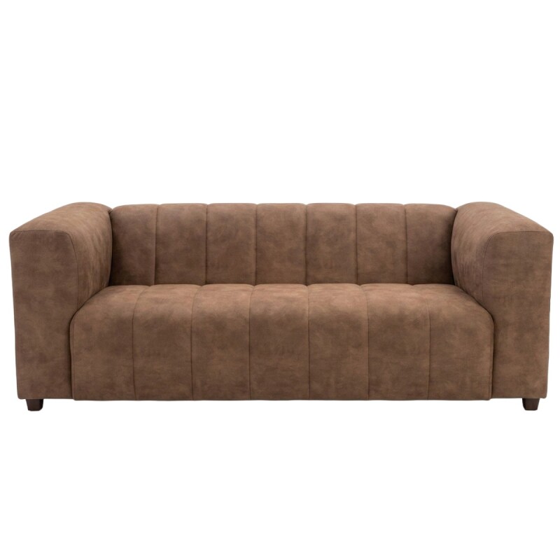 SOFA 3 PUESTOS SLICES- 402254 MARRON OSCURO(CD) Unica