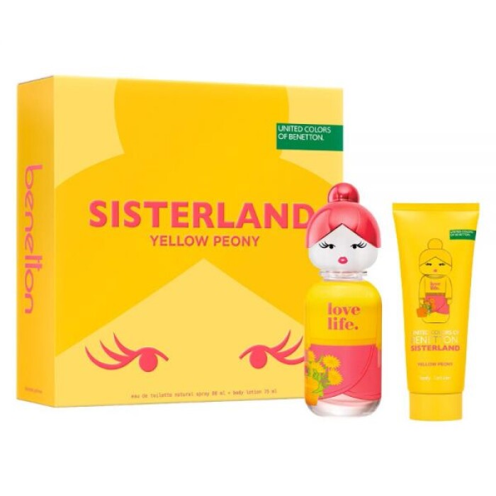 BNT SISTERLAND YELLOW PE EDT 80ML + BL75 única