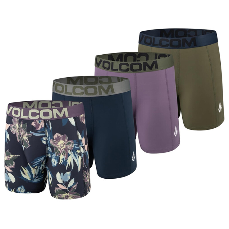 PAck Boxer Volcom Abg Briefs - 4 u PAck Boxer Volcom Abg Briefs - 4 u