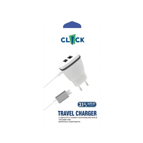 Cargador de Pared Click Micro 2 USB 3.1A 001