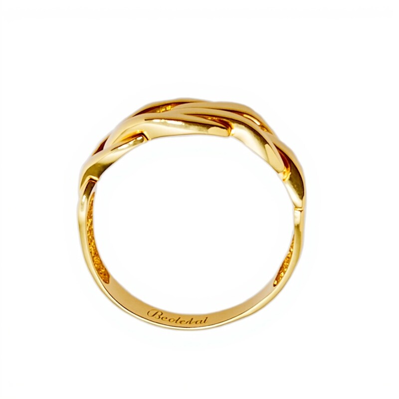 Anillo Trenzado-Oro bajo-Sin Piedra-AN8175 sinpiedra