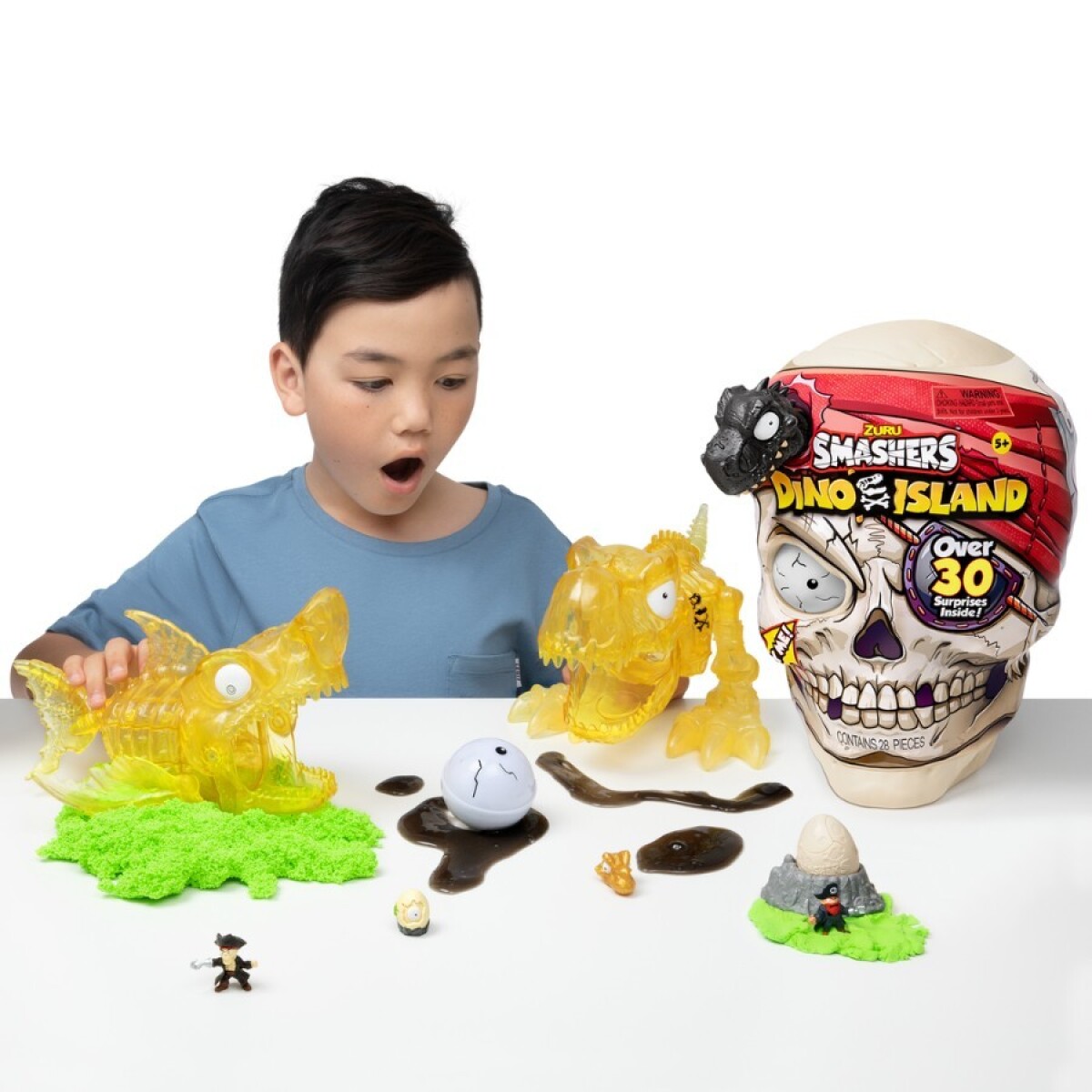 Juego Smashers Dino Isla Calavera 30 Sorpresas 7488 