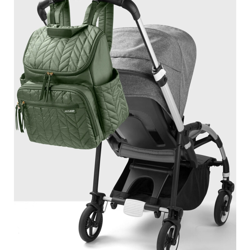Mochila Bolso Maternal Oliva Skip Hop Mochila Bolso Maternal Oliva Skip Hop