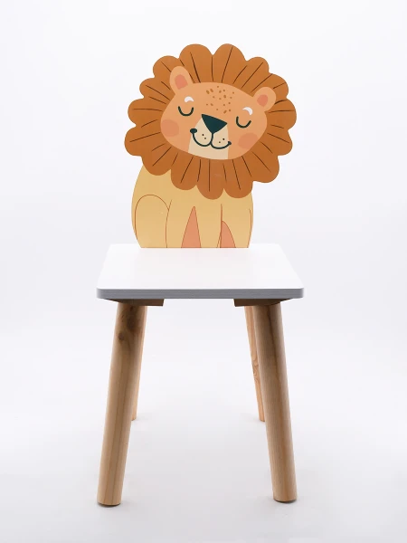 SILLA CARA DE LEON 24*29*53 (1) BLANCO