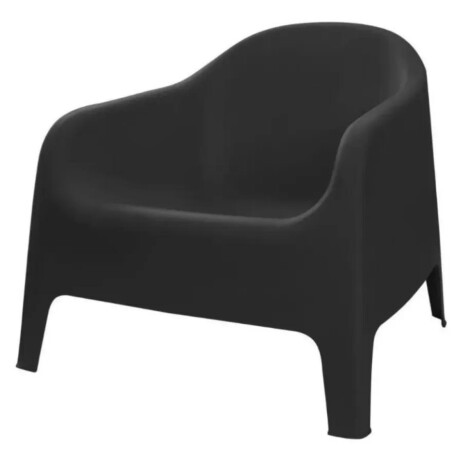 BUTACA EXTERIOR - POLIPROPILENO SKARPO NEGRA