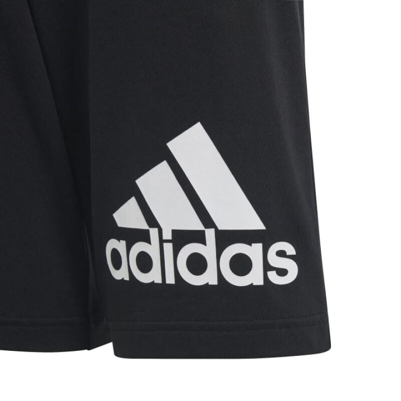 Short Adidas de Niños - HY4718 Negro-blanco