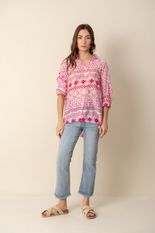 Camisa estampada Talaier
