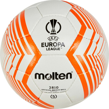 Pelota Fútbol Molten Profesional Diseño Oficial Uefa Blanco