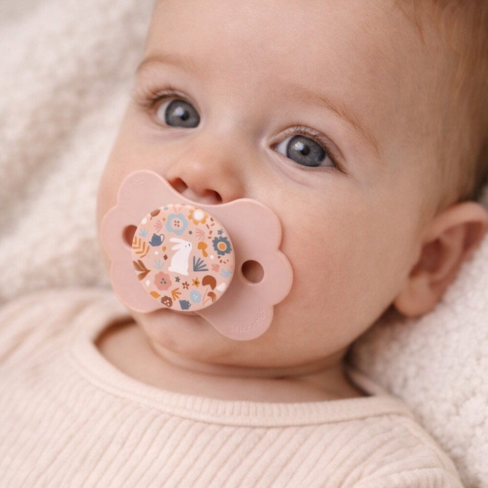 Set x2 chupete wonder 6-18 meses fisio rosado