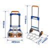 CARRO DE CARGA PLEGABLE 100KG WADOFOW Carro De Carga Plegable 100kg Wadofow