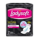 LADYSOFT TOALLA NOCTURNA UD C/ALAS X 7 única