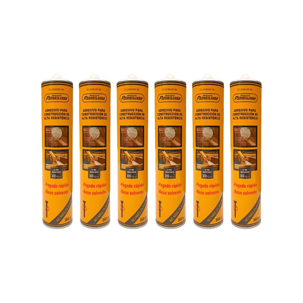 Kit Adhesivo Montaje 360ml Pensylvania X 6 Unid 