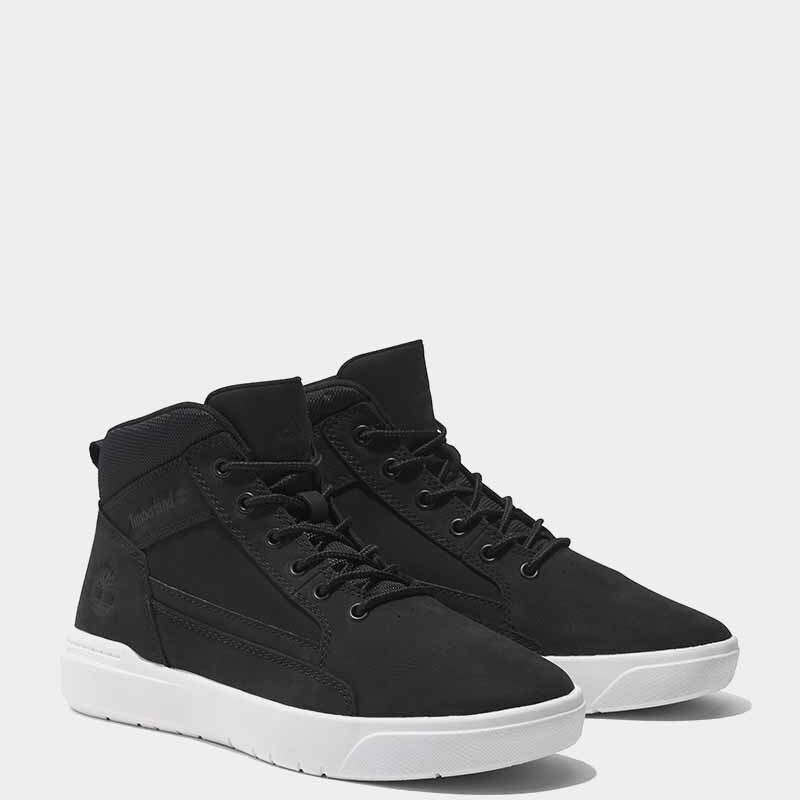 Zapatillas Allston Mid Hombre Black Nubuck