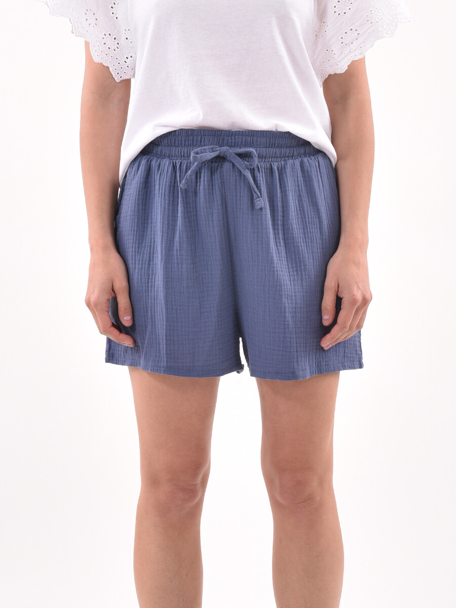 SHORT VENECIA - AZUL OSCURO 