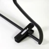 PERCHA PLAST NEGRO C/GANCHO 40X22CM Unica