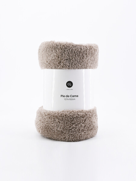 PIE DE CAMA ONE BEIGE
