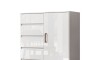 Comoda 1 puerta 4 cajones - Blanco - Linea FIT Comoda 1 puerta 4 cajones - Blanco - Linea FIT