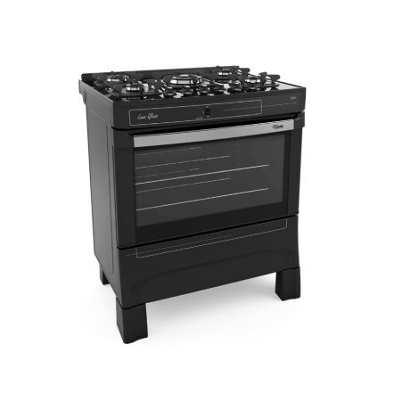 Cocina a gas de 5 hornallas TEM LUNA GLASS Cocina a gas de 5 hornallas TEM LUNA GLASS