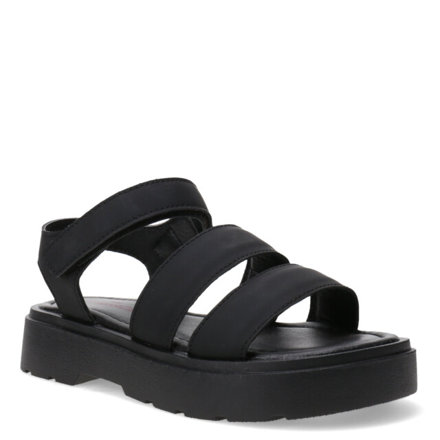 Sandalias de Niña MINI Miss Carol DRAGA con dos tiras Negro
