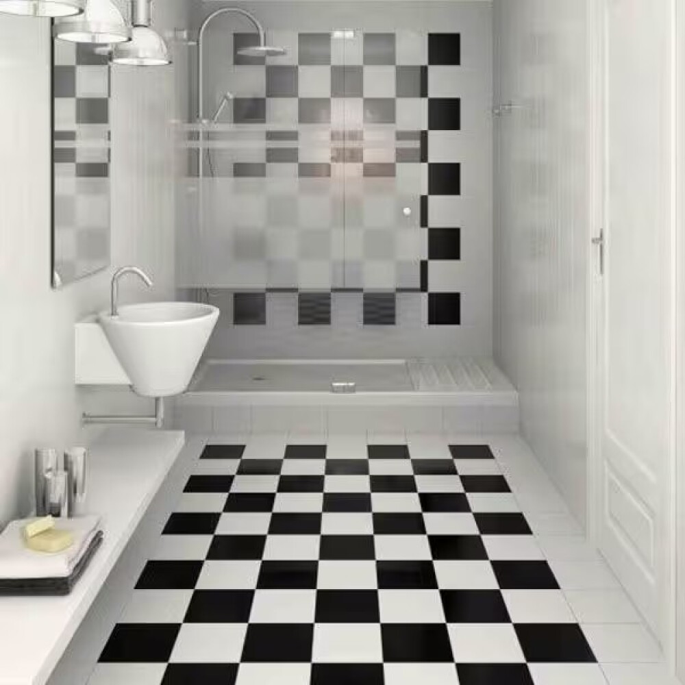 Cerámica 110 Negra 31x31 cm Brillante Cerámica 110 Negra 31x31 Cm Brillante