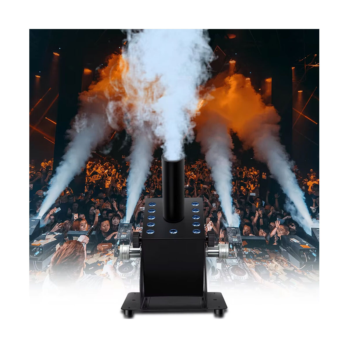 Maquina De Co2 Led Pls Co5ledco2 Con Tubo Y Dmx 