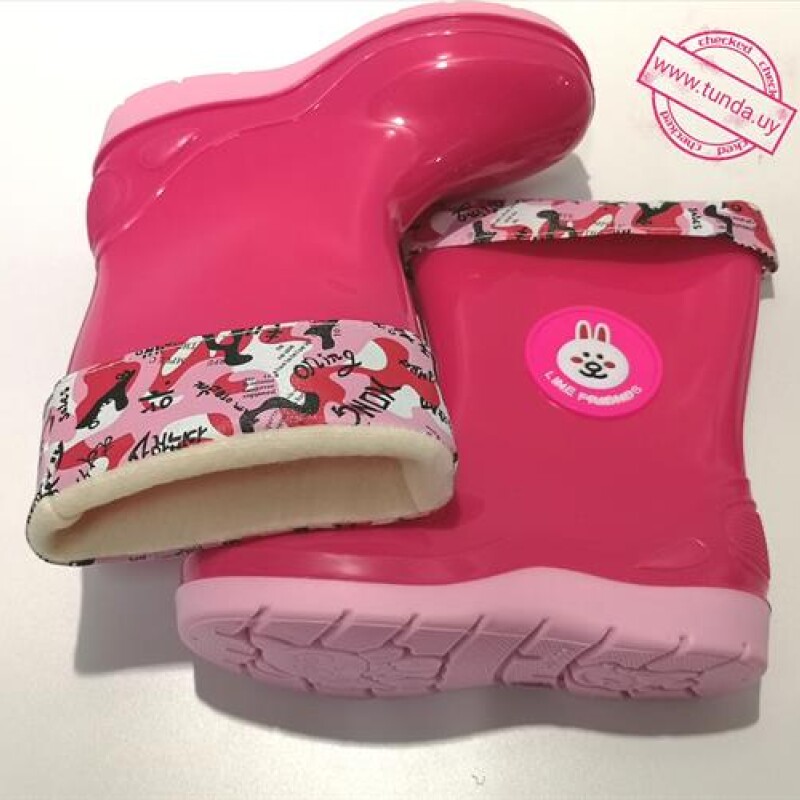 Bota Lluvia Ni-Ni C/Med. 31-35 R N/a