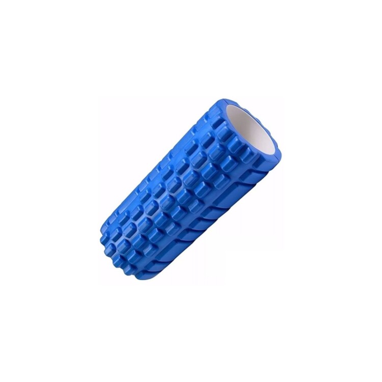 ROLO RODILLO PILATES YOGA 33X14CM AZUL