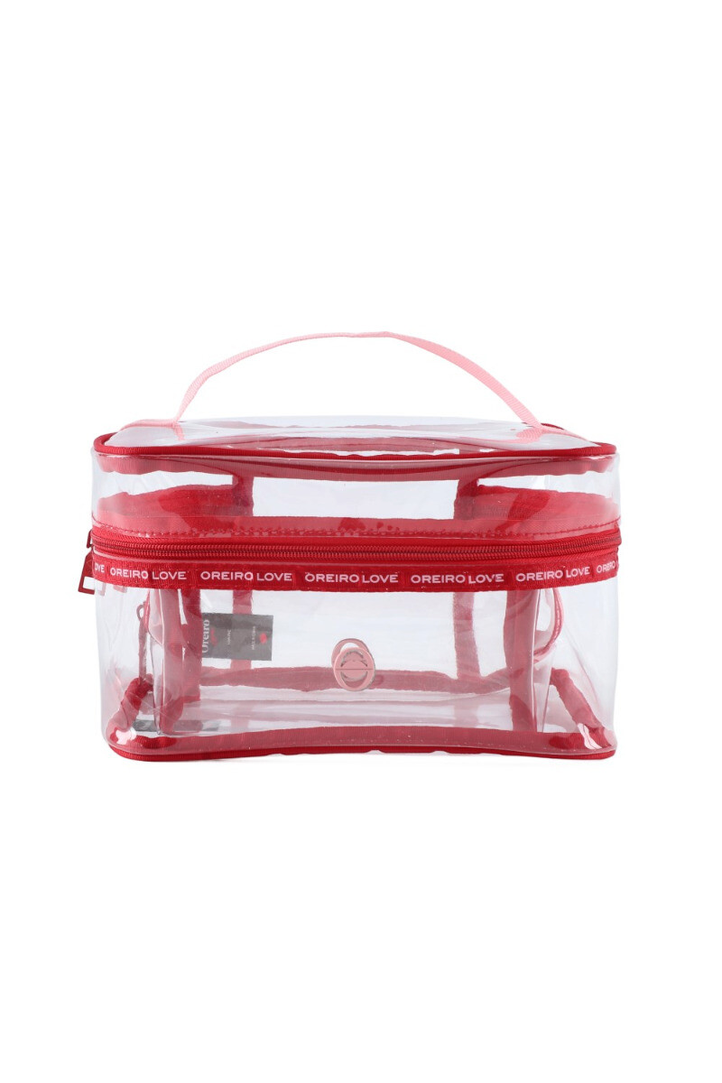 Set/3 Necessaire Oreiro Marrón