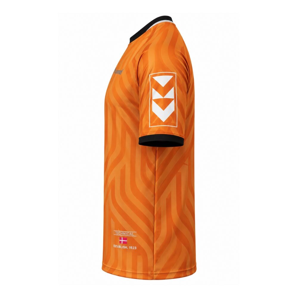 REMERA SUBLIMADA HOMBRE BARI NARANJA