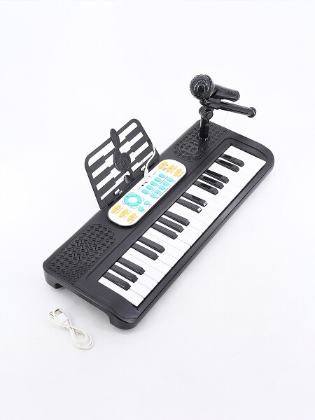 ÓRGANO A PILAS Y USB NEGRO