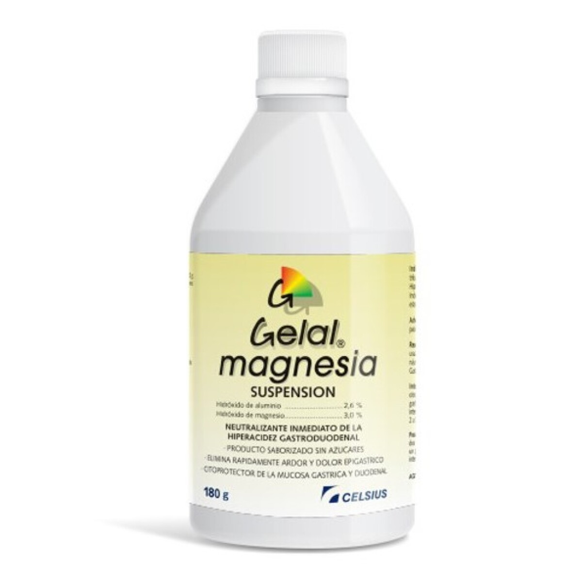 Gelal Magnesia Suspensión 180g 