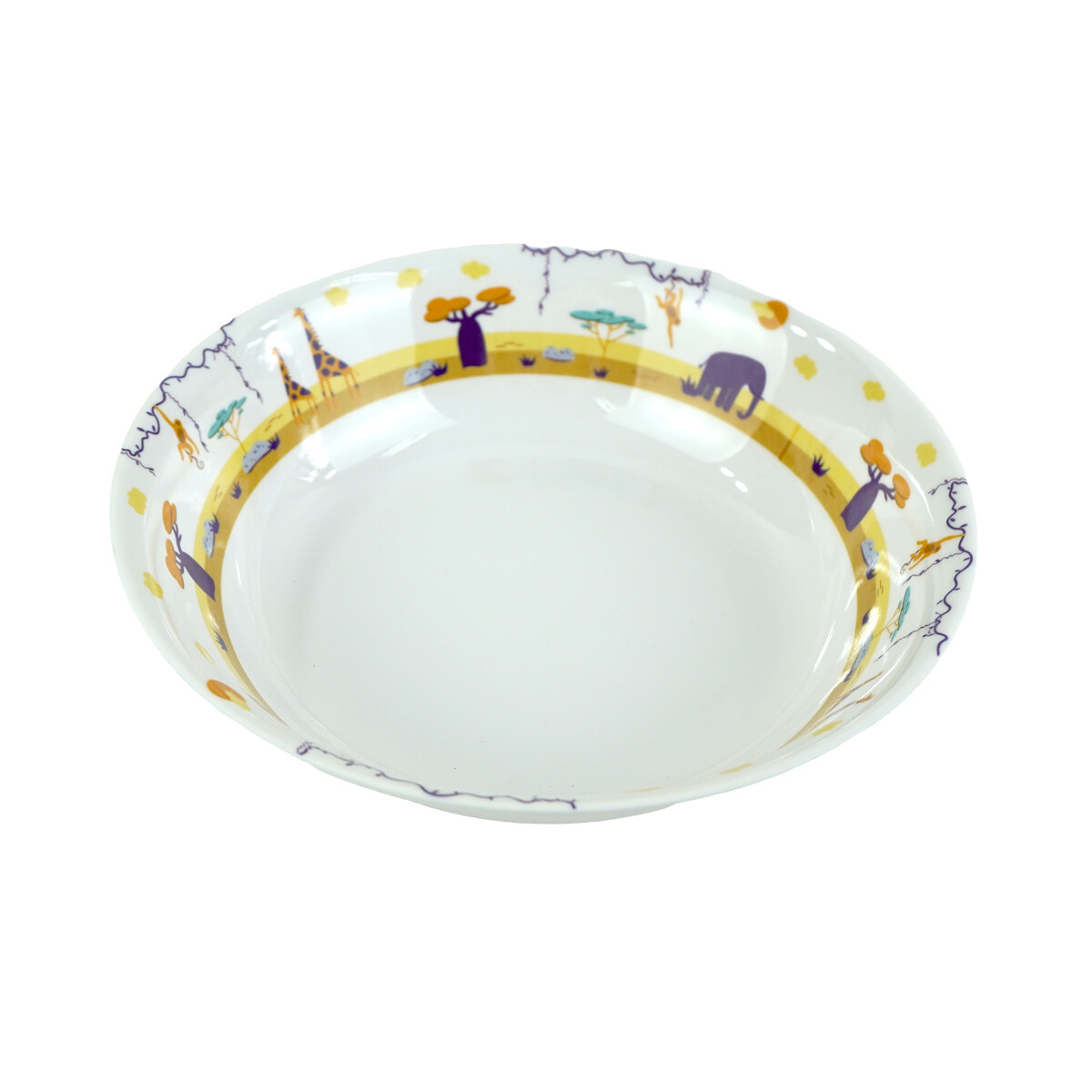 Plato hondo de melamina linea infantil 