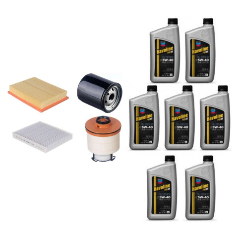KIT DE FILTROS Y ACEITE 5W40 TEXACO Kit De Filtros Y Aceite 5w40 Texaco