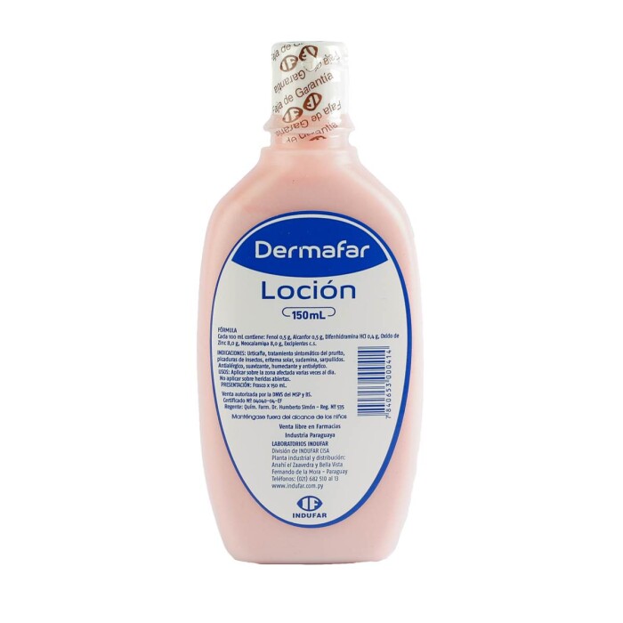 DERMAFAR LOCION X 150 ML. FRASCO única