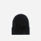 Gorro tejido con lurex NEGRO