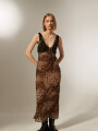 Vestido Plica Estampado 1