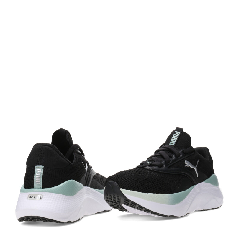 Championes de Mujer Puma Negro - Verde Agua