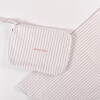 Necessaire y Manta Verano Rayas Rosa